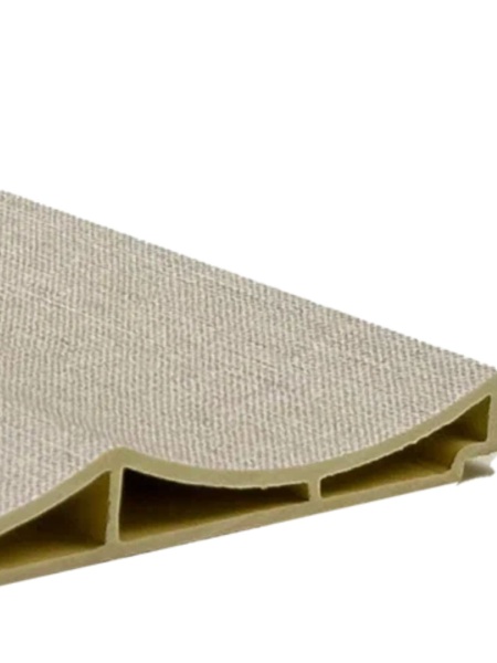 Панель из КМ Master textile beige/Мастер текстиль бежевый 2800*140*15 (1шт=0.392 кв.м.)