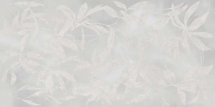 60x120 ArtWall Цветы Серый Матовый Ректификат